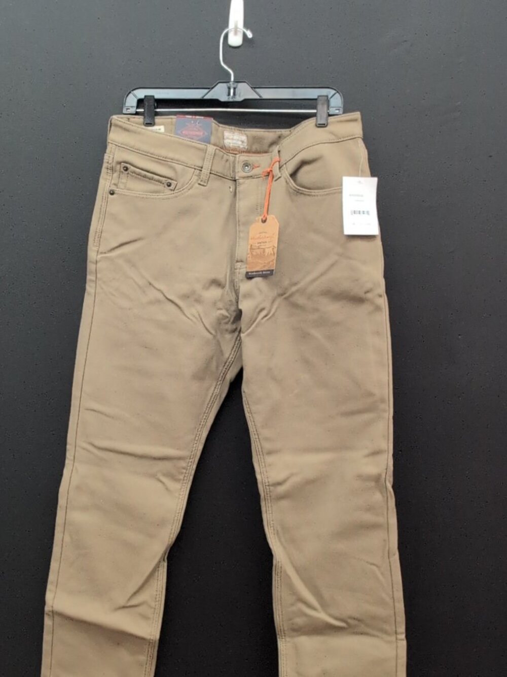 Weatherproof Vintage Men's Fleece Lined Stretch Pants 34x30 Mushroom NWT